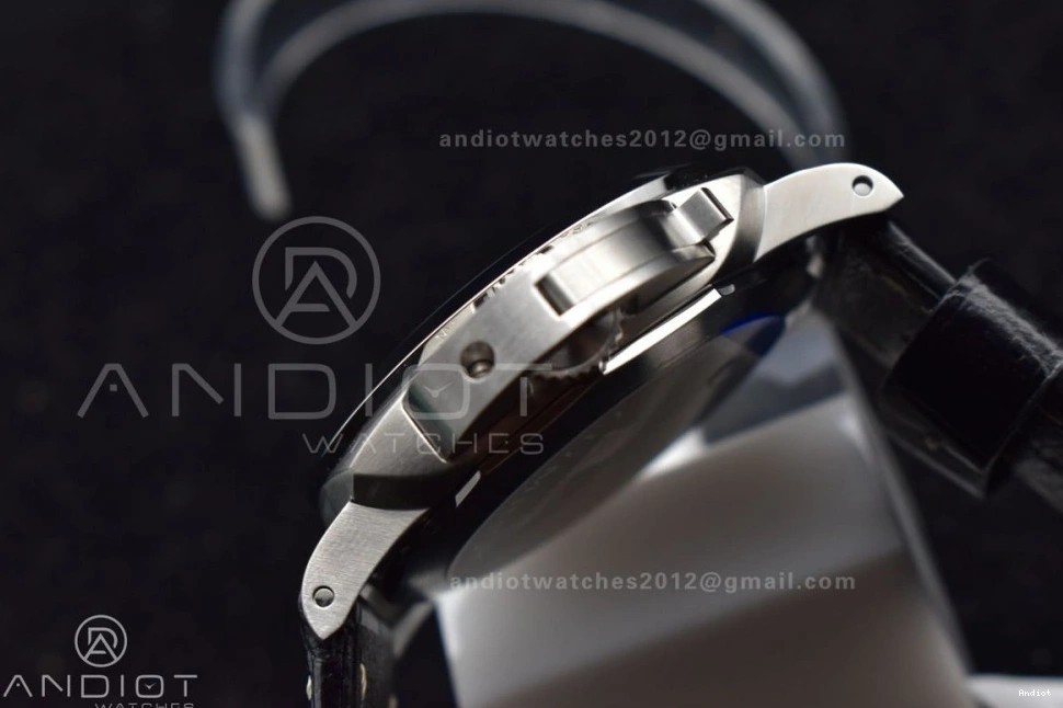 Best 1:1 on Black Dial P.9010 Edition PAM1312  Black VSF Leather Strap 1126